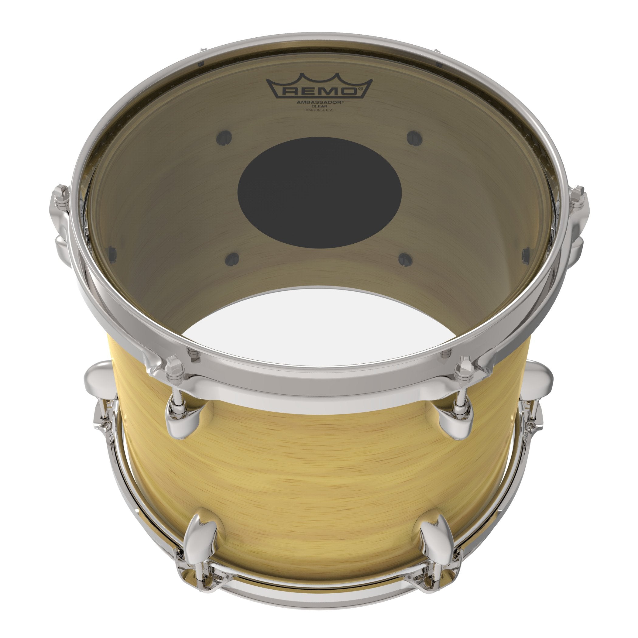 Remo Controlled Sound Clear Drum Head With Black Dot   16 Inch